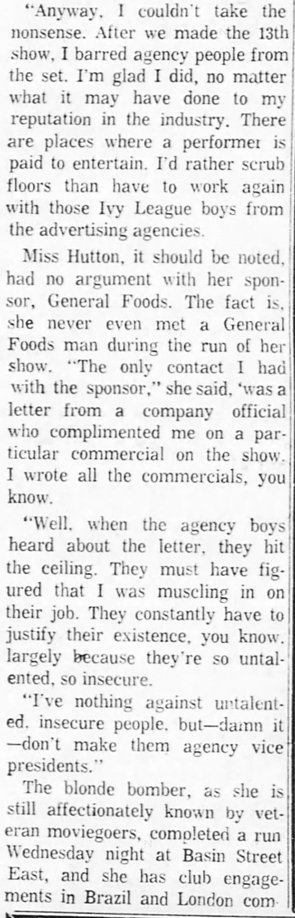 Clipping from The Decatur Herald